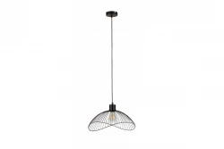 Decor Reto vintage black wire pendant lamp 50 cm diameter 4151