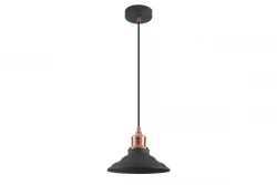 Decor Loret timeless black pendant lamp 20.5 cm diameter 8731