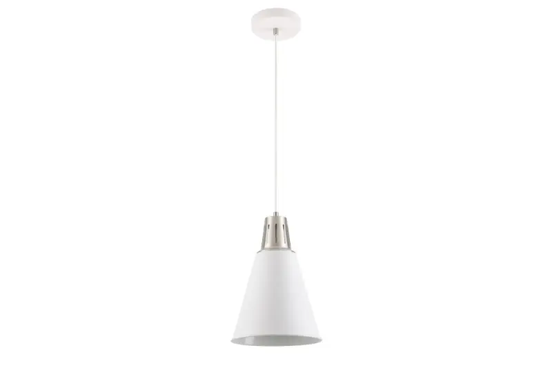 Decor Gianni stylish white pendant lamp 22 cm diameter 8075