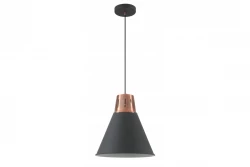 Decor Gianni stylish black copper pendant lamp 32 cm diameter 8105