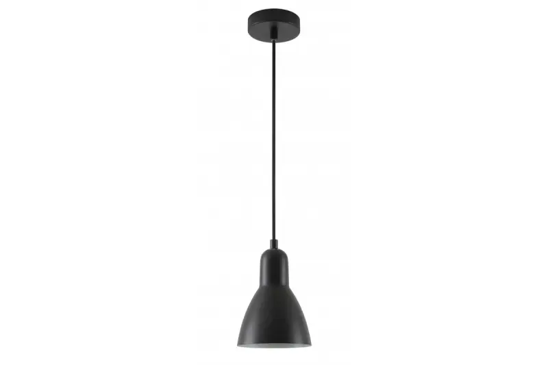 Decor Etore black pendant lamp with black cable 2072