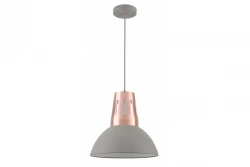 Decor Artemia grey pendant lamp with industrial look 34.5 cm diameter 2447