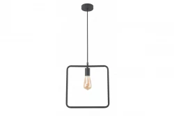 Decor Lija black single pendant lamp square 2614