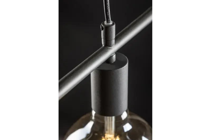 Decor Lija grey single pendant lamp square 2836