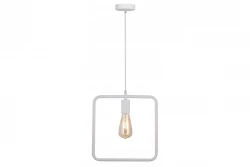 Decor Lija white single pendant lamp square 2690
