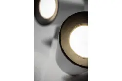 Decor Elli modern white ceiling lamp with 2 light sources 4489