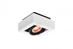 Decor Loid functional white ceiling lamp with 1 bulb 4632