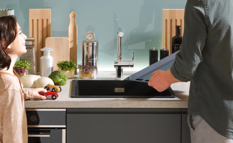 Franke Maris MRG 160-34-15 Fragranite Oyster sink Right-hand Undermount