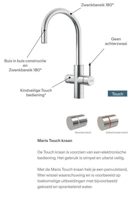 Franke Maris water hub 4L boiler 3-in-1 with Touch electronic boiling water tap matte black with water hub mixing set 1208957949