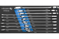 Hoegert Combination wrench set 15 pcs technical foam 1208962052