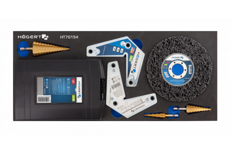 Hoegert Set of drills for metal 53 pcs. 1208962061