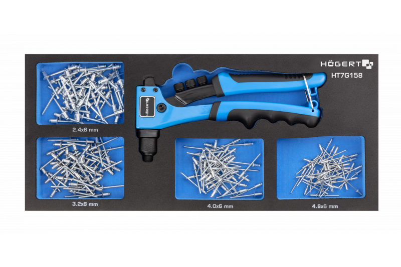 Hoegert Riveting set 201 pcs. 1208962064