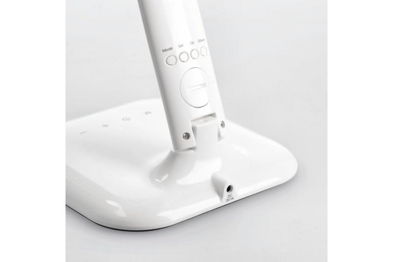 Decor Table lamp GALACTIC LED 5W 240lm AC220-240V 50/60Hz changeable colors (3000K 4000K 6000K) calendar alarm thermometer white body 1208962484