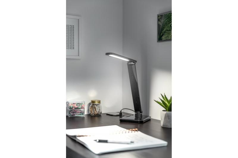 Decor HIKARI LED desk lamp 6W 400lm AC220-240V 50/60Hz CCT black 1208962495