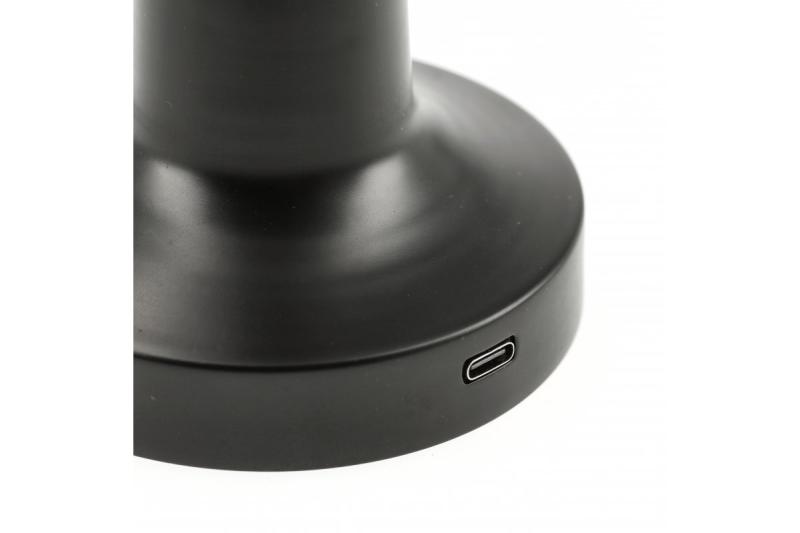 Decor Desk lamp Monum 3W 200lm DC 5V 1A 3000 K 3 deg. Dimmable battery 1800 mAh black 1208962504