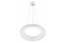 Decor LED fixture LEON 35W 3200lm AC220-240V 50/60Hz 120° IP40 4000K suspended/ceiling white 1208962911