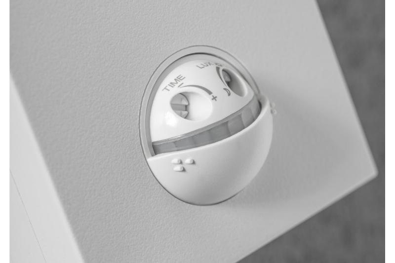 Decor LED fixture PARIS with motion sensor 10W 900lm IP54 AC220-240V 50/60Hz 140° 9m 4000K white 1208963095