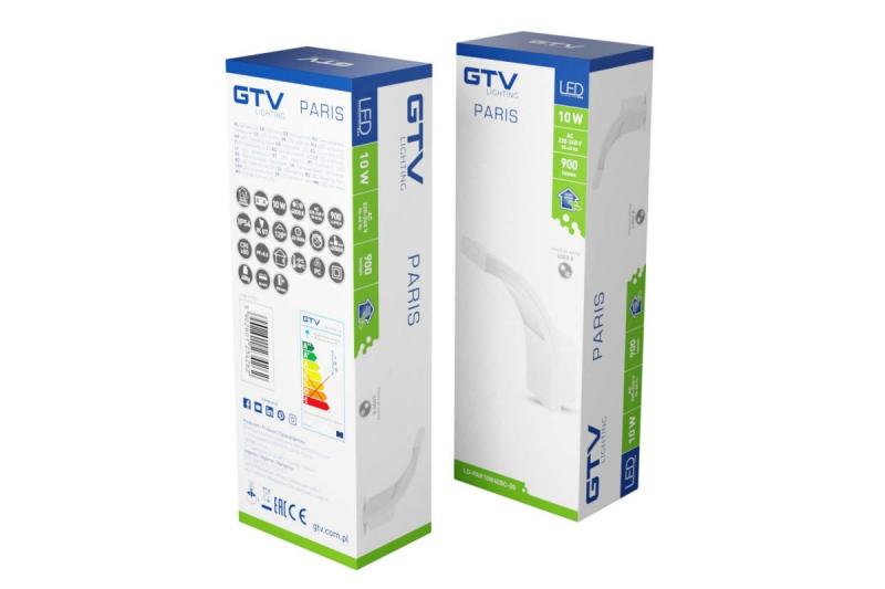 Decor PARIS LED lamp 10W 900lm IP54 AC220-240V 50/60Hz 140° 4000K white 1208963097