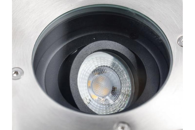 Decor INRUN LUMINAIRE BETA-O with adjustable angle max.50 W GU10 IP67 AC220-240V 50/60Hz inox 1208963698