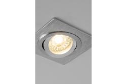 Decor MORENA ceiling spot luminaire IP20 square inox 1208963732