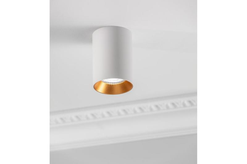 Decor Ceiling luminaire AERO II aluminium 70x100mm IP20 max. 20W round white 1208963810