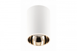 Decor Ceiling luminaire ARIES PC 73x105mm IP20 max 20W round white/gold 1208963819