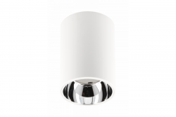 Decor Ceiling luminaire ARIES PC 73x105mm IP20 max 20W round white/chrome 1208963821