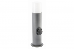Decor CORTA-P 40 garden lamp E27 MAX.25W IP44 AC220-240V 50-60Hz socket max. 3000W bollard graphite 1208963861