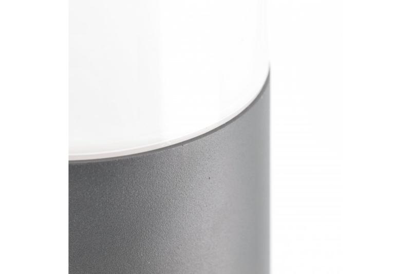 Decor CORTA-P 80 garden lamp E27 MAX.25W IP44 AC220-240V 50-60Hz socket max. 3000W bollard graphite 1208963864