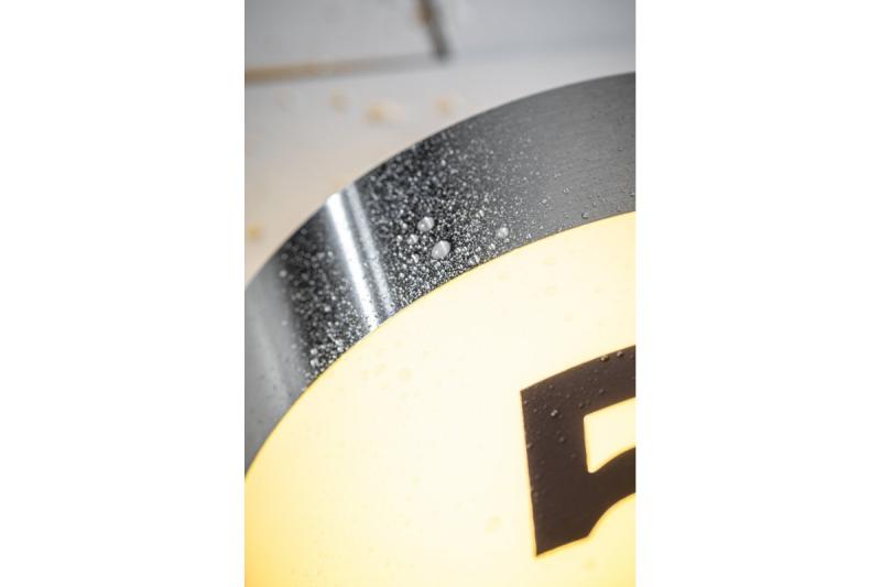 Decor ESO wall-mounted light E27 MAX. 11W IP54 AC220-240V 50/60Hz inox 1208963874