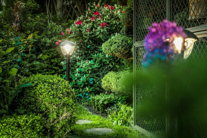 Decor Garden luminaire GRANDE-P E27 MAX.60W IP54 AC220-240V 50-60Hz pole black 1208963883