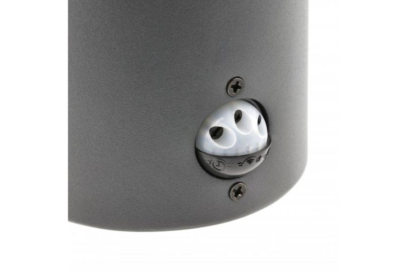 Decor Garden luminaire MEDIO-AU PIR E27 MAX.15W IP54 AC220-240V 50-60Hz top wall lamp graphite 1208963938