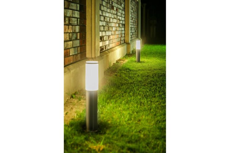 Decor Garden luminaire MILAN-P 45 E27 MAX.40W IP44 AC220-240V 50-60Hz pole inox 1208963944