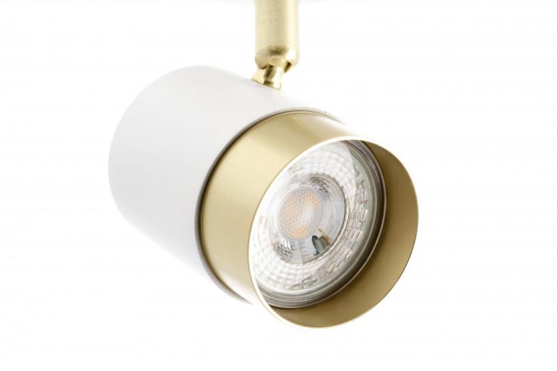 Decor Ceiling luminaire ORIO aluminium 24.0x5.5x14.0 IP20 2*GU10 max. 50W round white 1208963964