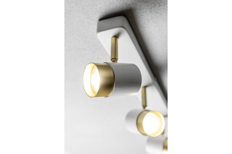 Decor Ceiling luminaire ORIO aluminum 43.0x5.5x14.0 IP20 3*GU10 max. 50W round white 1208963966