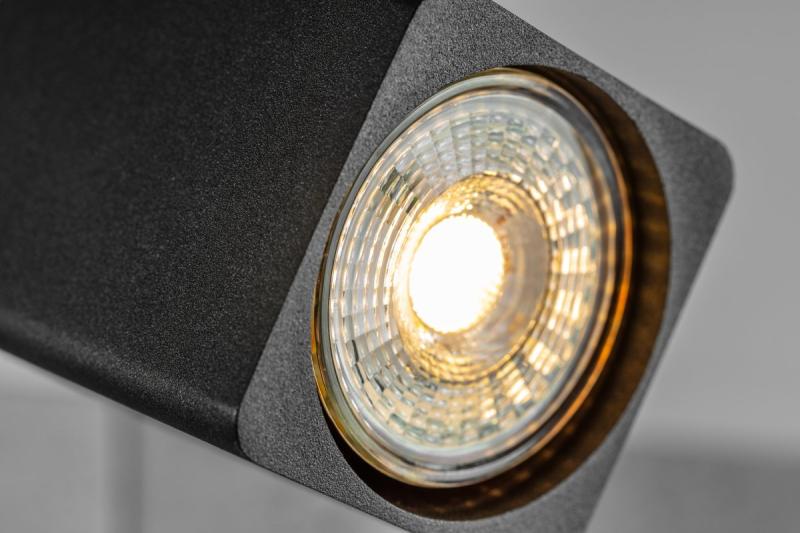 Decor Ceiling fixture  RENO aluminium IP20 max. 20W*2 double square black 1208963980