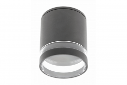 Decor Ceiling luminaire RIVEN alum 102x120 IP54 MAX.35W round graphite 1208963984