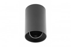 Decor Ceiling light fixture RESTO PC φ80x125mm IP20 max 20W round black 1208963985