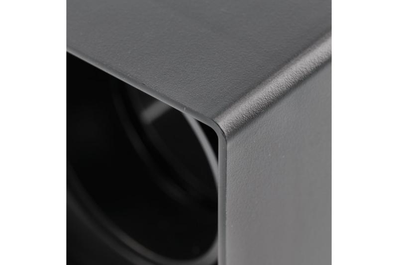 Decor Ceiling light fixture RESTO PC 80x80x125mm IP20 max 20W square black 1208963987