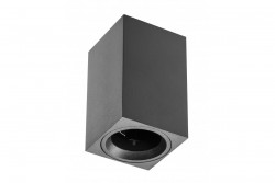 Decor Lamp surface mounted SENSA MINI aluminium 70x70x115 IP20 max 50W square black housing 1208964015