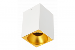 Decor Ceiling fixture TENSA alum. 90x90x140 IP20 GU10 square white 1208964021