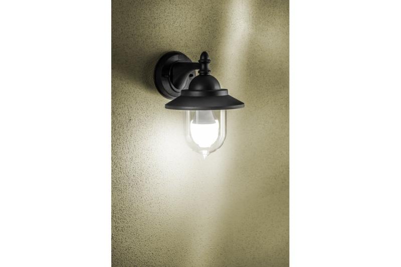 Decor Garden luminaire TOSKANA-AD E27 MAX.60W IP54 AC220-240V 50-60Hz flat black 1208964026