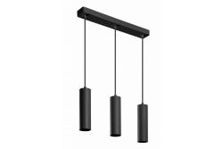 Decor Suspended luminaire TRESOS II 3xGU10 aluminum IP20 max. 3x20W black 1208964030