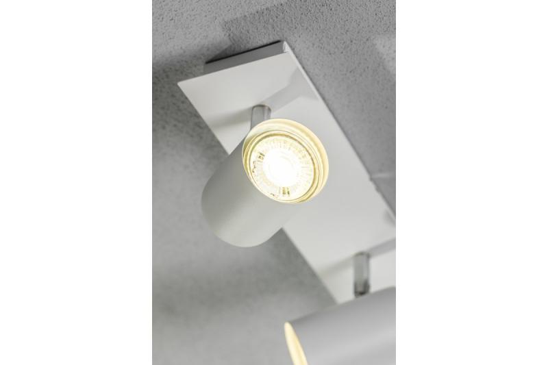 Decor Ceiling luminaire VENETO IP20 max. 20W 2 x GU10 round white 1208964037