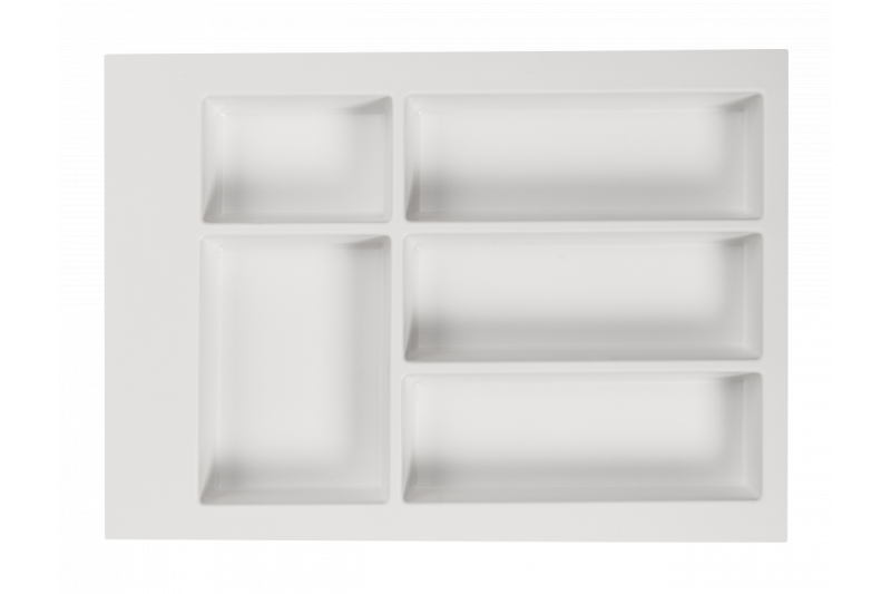 Decor Cutle Cutlery Trays Insert for Kitchen Drawer 400 White 1208966373