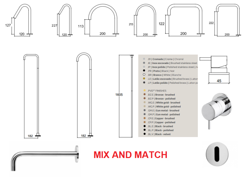 Waterevolution Flow recessed basin infrared battery-powered sensor brushed copper T118EBCPE