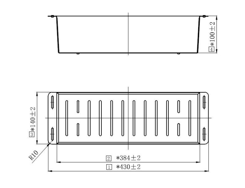 Pure.Sink Exclusivo Stainless steel sink insert COL-SS