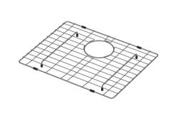 Pure.Sink Prestige bottom grid 50 Gun Metal PPGGD50-61