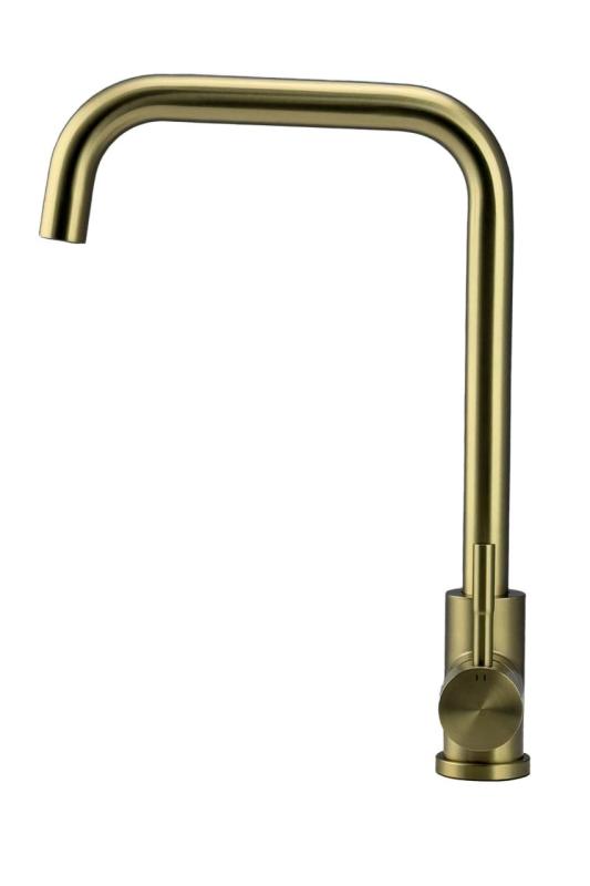 Pure.Sink Elite Steel Pure kitchen faucet PVD brushed gold PS8010-60