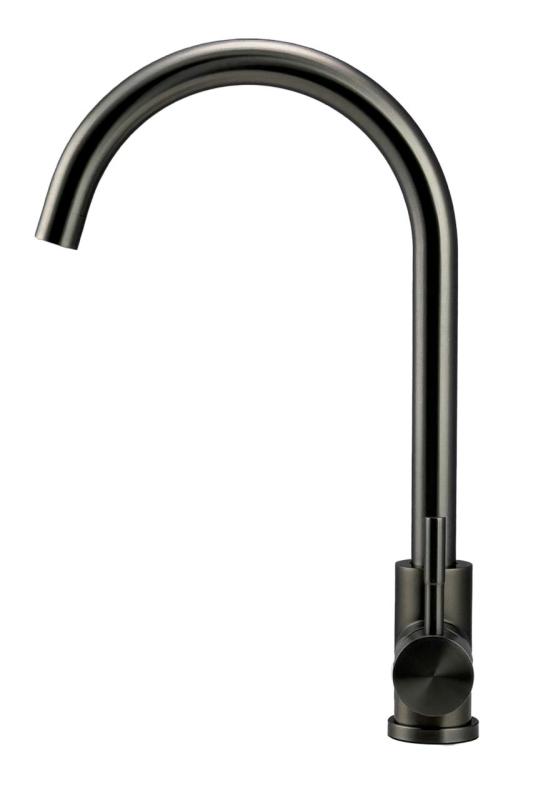 Pure.Sink Elite Steel Stream kitchen faucet PVD Gun metal PS8044-61